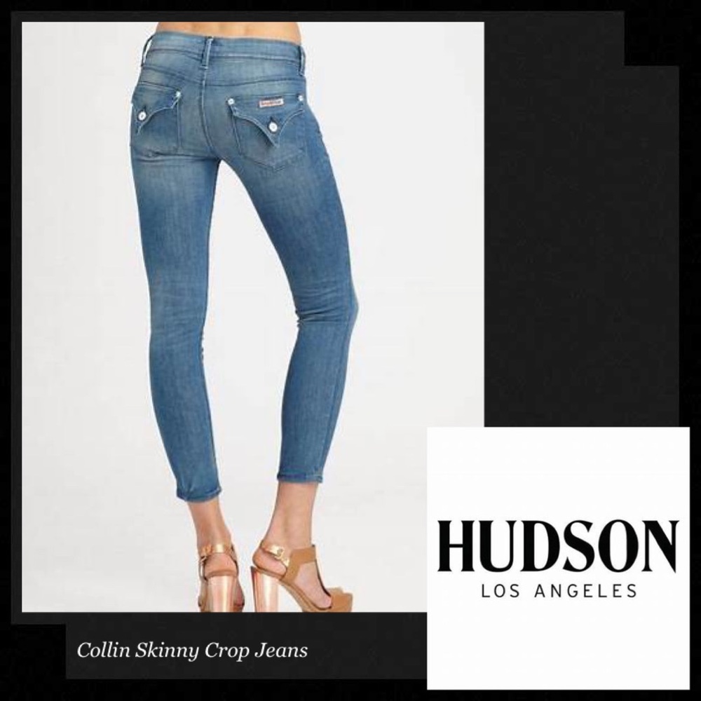 HUDSON Collin Skinny Crop Jeans